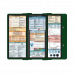 WhiteCoat Clipboard® Trifold - Green Critical Care Edition
